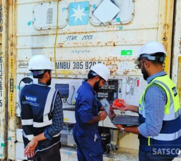 Shams Containers reefer services, advanced reefer container training, reefer operations in Jeddah, customer service in reefer logistics, SATSCO reefer solutions, on-site reefer services Jeddah, reefer data log retrieval, reefer container experts Saudi Arabia, reefer customer support services.