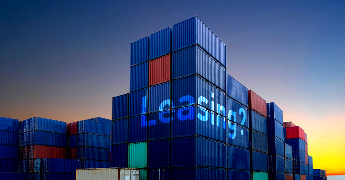 container leasing in Saudi arabia